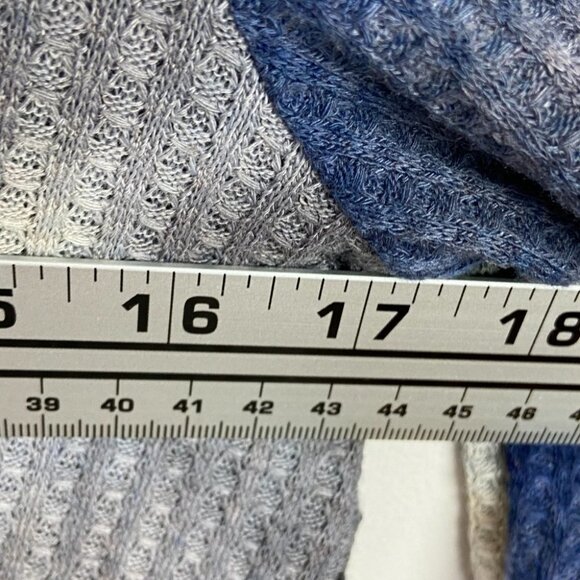 Anthropologie Eri and Ali Tie Dye Long Sleeve Waffle‎ Knit Top Size XS Bohemian - Picture 10 of 15